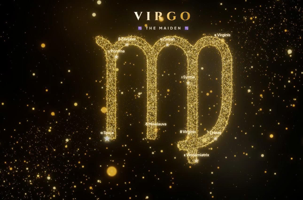 Virgo ♍ - 3D Interactive Zodiac Constellation & Live Wallpaper