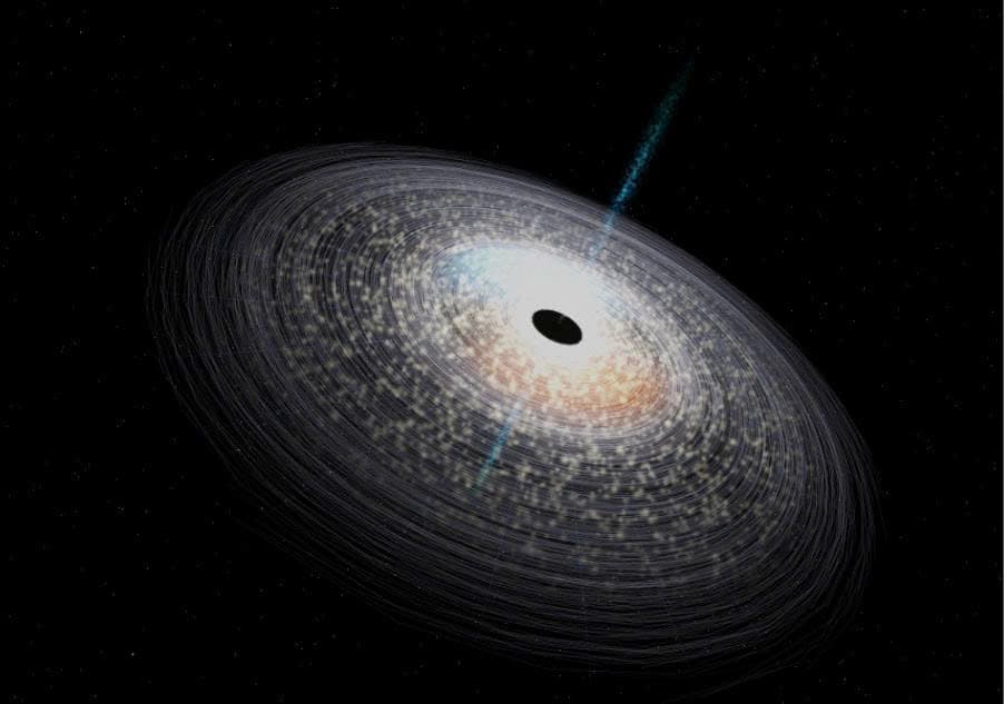Cinematic 3D Black Hole Interactive Live Wallpaper