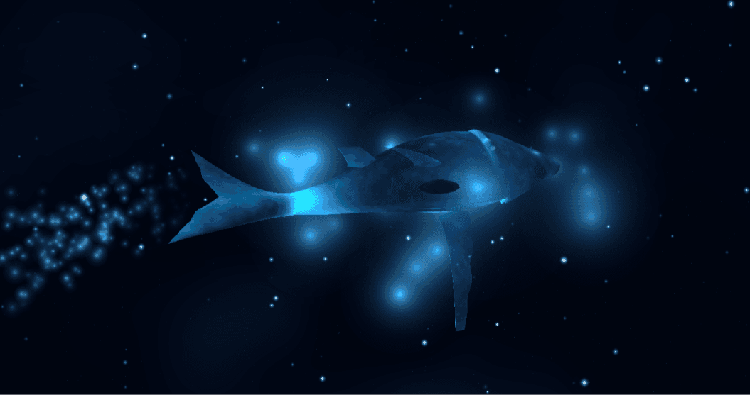 CELESTIAL WHALE // The Eternal Wanderer Between Galaxies (Interactive 3D Live Wallpaper)