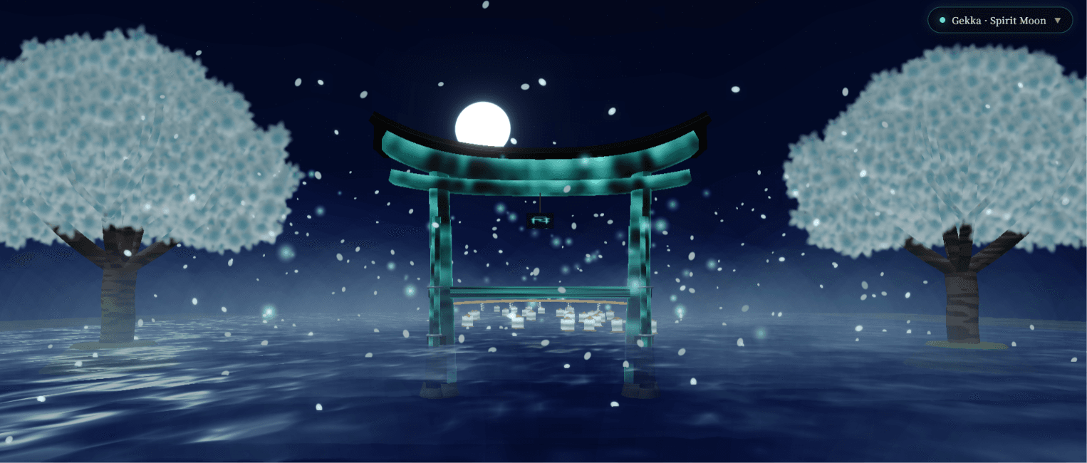 Torii of the Spirit River ⛩️ — Interactive 3D Shinto Sanctuary